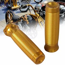 Для Harley 883R 883L Спортстер Чоппер поплавок улица Bob1Inch 25 мм золотой алюминий на заказ зажим руля руль управления для мотоциклов ручки рулевые