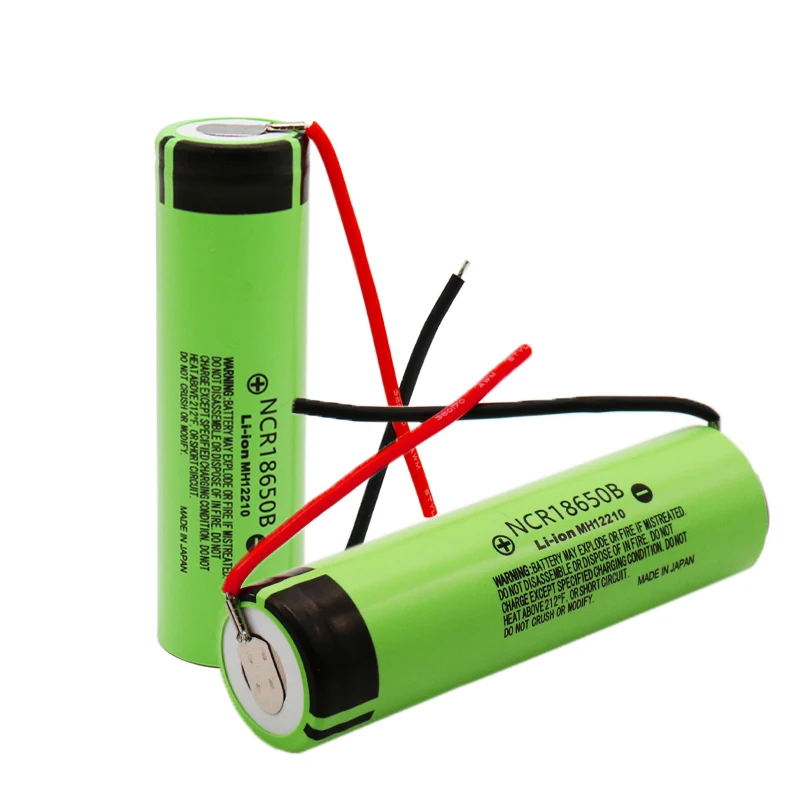 Новинка 18650 батарея 3400 мАч 3,7 в литиевая батарея для NCR18650B 3400 мАч подходит для фонарика батареи+ провода DIY