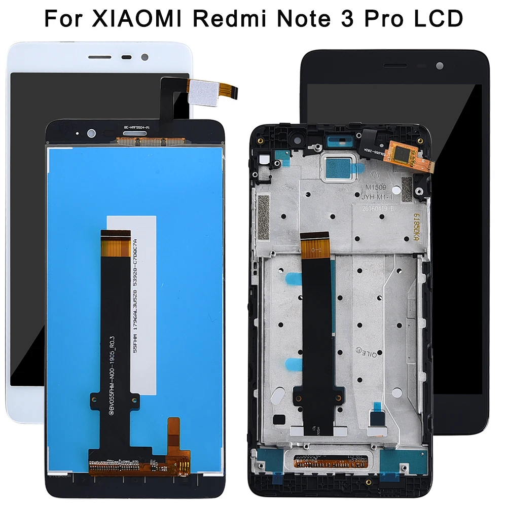 ЖК дисплей 152 мм 5 дюйма для XIAOMI Redmi Note 3 Pro сенсорный экран с рамкой SE Snapdragon 650