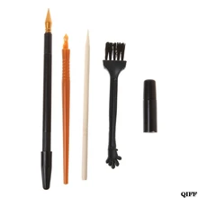 Прямая поставка и, 5 шт. Набор для рисования, скретч-арта, скребок, ручка, инструменты, креативные DIY несессеры, товары, Новинка 4 июня