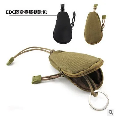 Мини Тактический Военный небольшой мешок деньги мешок ключ пакет кошелек сумка нейлон с кулиской закрытия