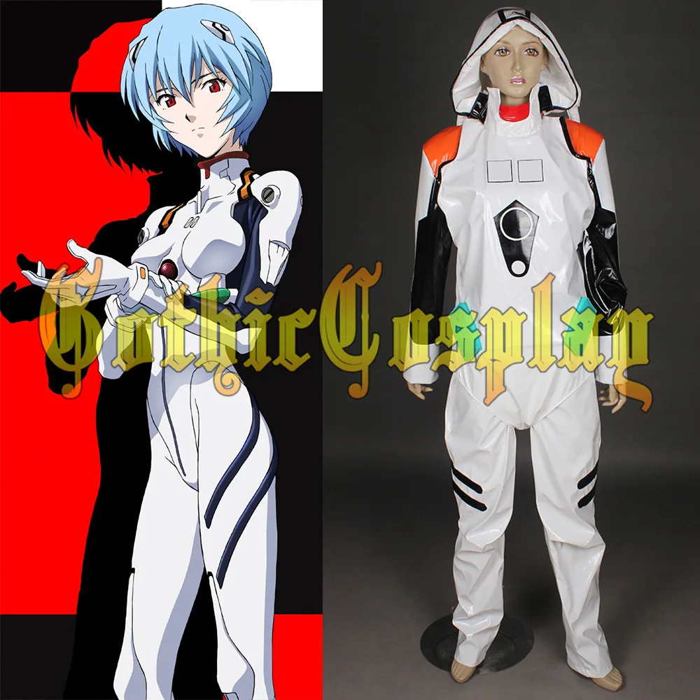 Free Shipping font b Anime b font Neon Genesis Evangelion Ayanami Rei font b Cosplay b