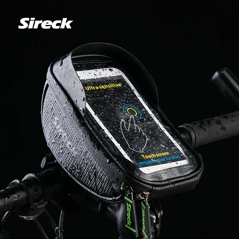 Sireck 6.0 بوصة للماء الطريق Mtb الدراجة حامل مزوّد بمسند للهاتف دراجة المقود حامل هاتف المحمول الذكية دورة GPS حامل دعم Sireck 6.0 بوصة للماء الطريق Mtb الدراجة حامل مزوّد بمسند للهاتف دراجة المقود حامل هاتف المحمول الذكية دورة GPS حامل دعم
