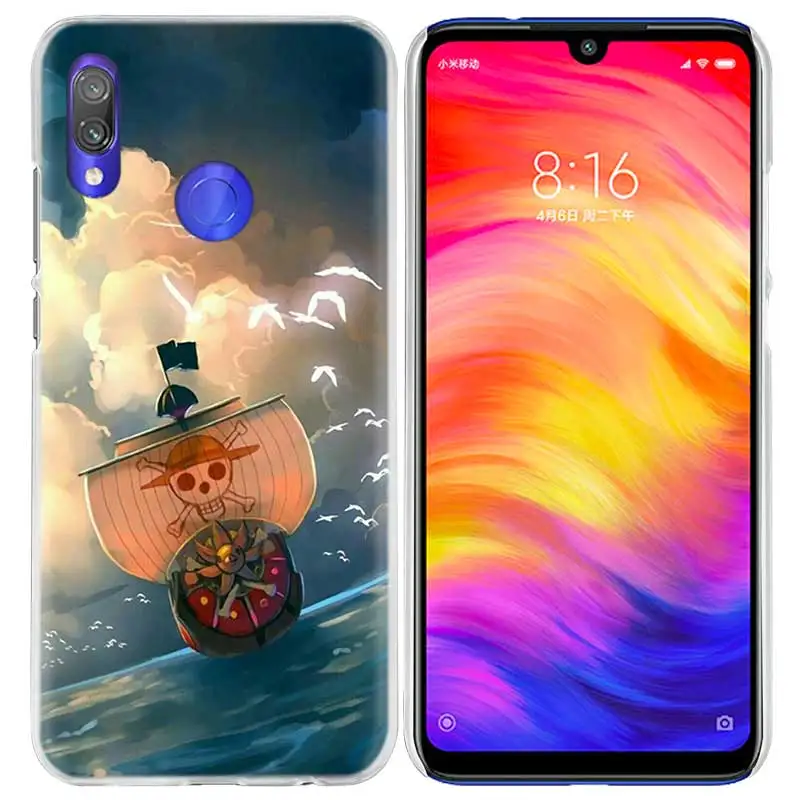 Чехол one piece Аниме для Xiao mi Red mi Go Note 7 8T 8 6 6A Pro S2 5 8A 4X mi A1 A2 9 10 8 lite Play F1 жесткий чехол для телефона из ПК