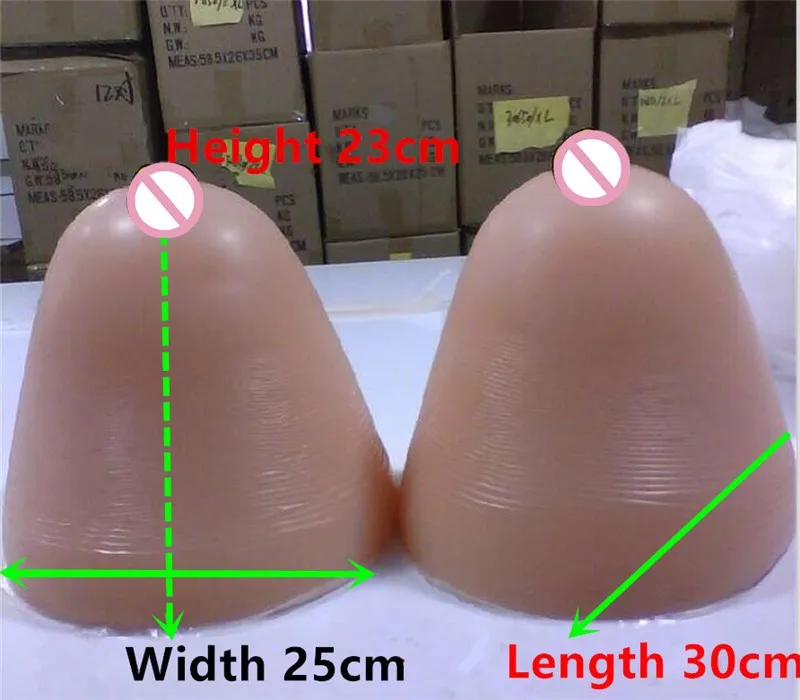 

Transgender Super Breast 12KG/pair Huge Realistic Silicone Breast Forms Boobs Crossdresser Drag Queen Artificial Breast