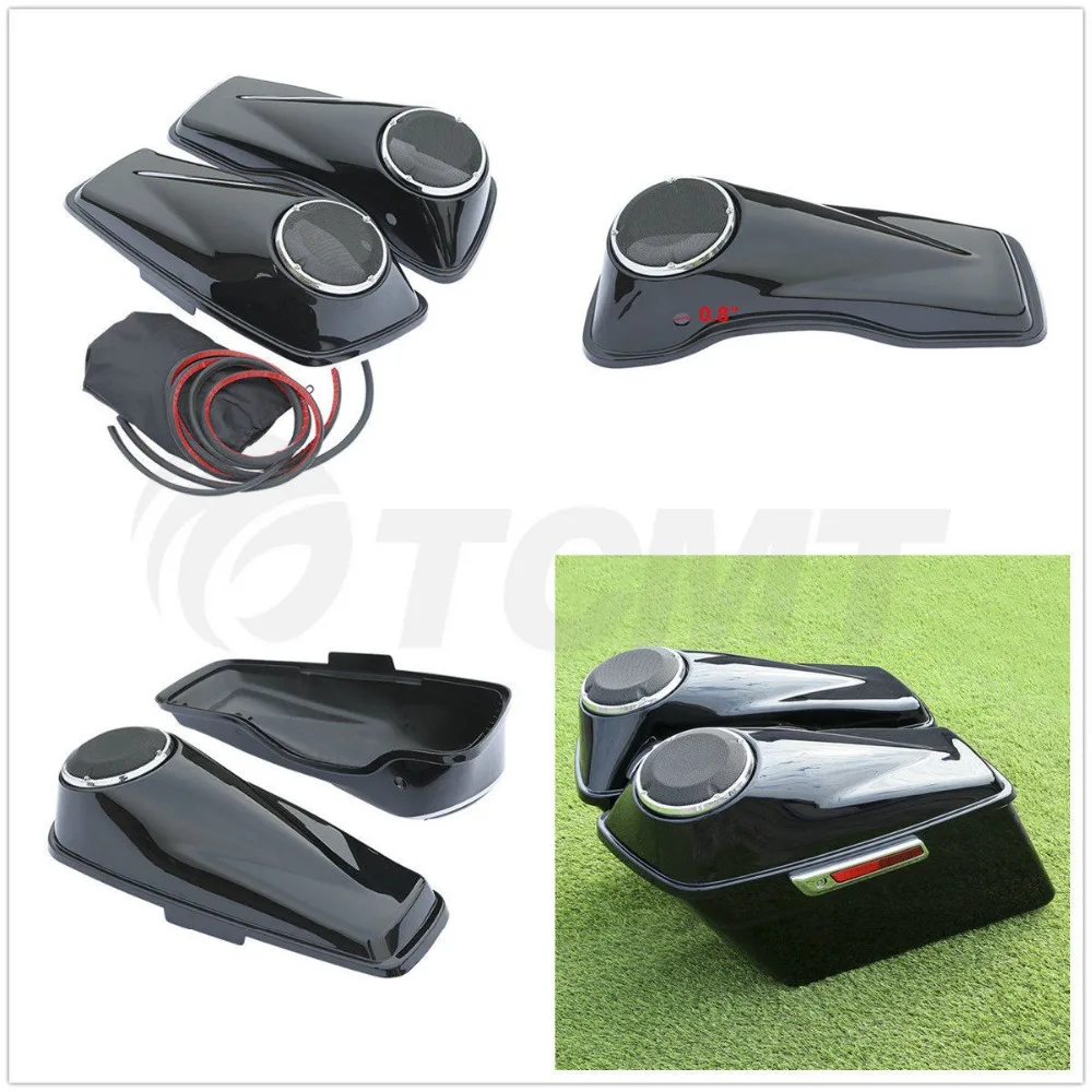 

6.5" Saddlebag Speaker Lids For Harley Touring Street Glide Road King 2014-2018 Motorcycle