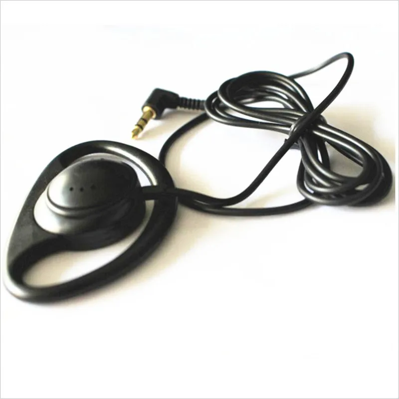 

500pcs Soft Single-side Stereo Hook Earbud Headphone 1-Bud Earpiece for monitor receiver,tour guide and meeting translation