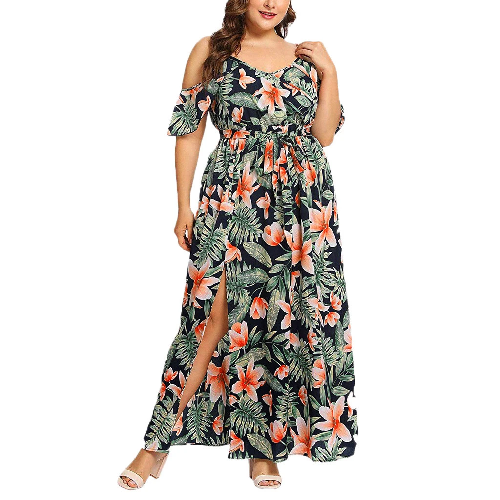 casual strapless maxi dress