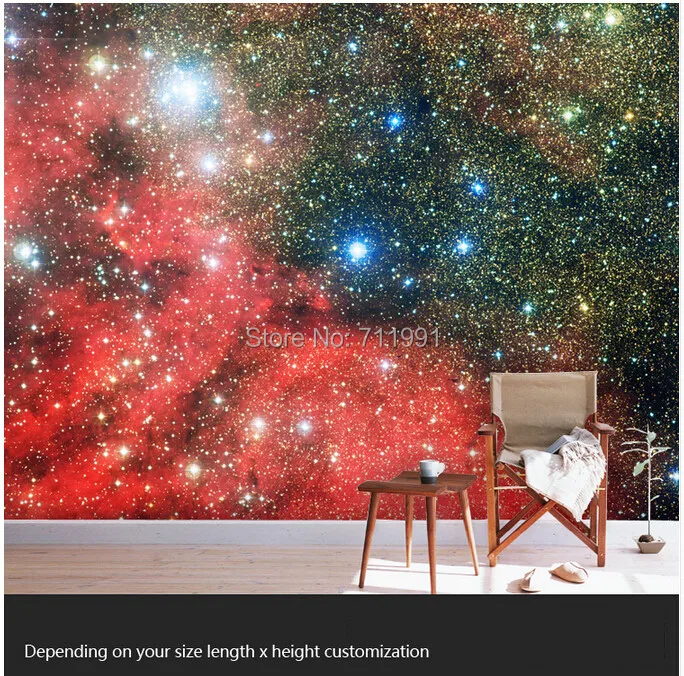 

Бесплатная доставка, объемные большие фрески на заказ, современные потолочные обои для спальни, гостиной, офиса, Настенные обои zenith sky universe