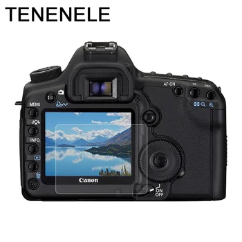 

TENENELE Screen Protector For Canon EOS 5D Mark II 2 Tempered Glass LCD Protective Film HD For Canon 5D2 Camera Screen Protector