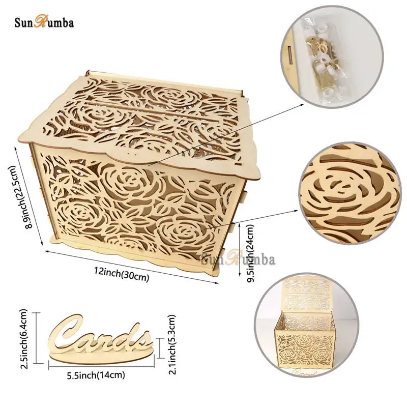 Wedding card box MUW-333-09