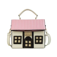 Модная Милая дизайнерская женская сумка из искусственной кожи с мультипликационным принтом, женская сумка через плечо