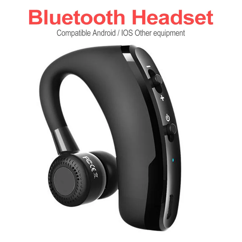 V9 Wireless Voice Control Bluetooth Handsfree Earphone Bluetooth Headset Headphones Noise Cancelling Headset for Driver Sport V9 Wireless Voice Control Bluetooth Handsfree Earphone Bluetooth Headset Headphones Noise Cancelling Headset for Driver Sport