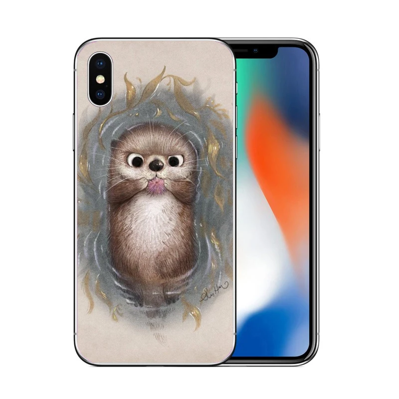 Силиконовый чехол для iphone 4S 5C 6 6S 7 8 Plus 5S 5 SE X XR XS Max|Чехлы-накладки| |
