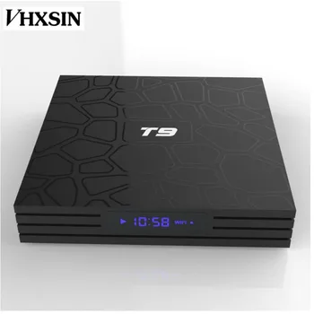 

VHXSIN 4GB 32GB Android 8.1 TV Box T9 RK3328 Quad Core 4G/32G USB 3.0 Smart 4K
