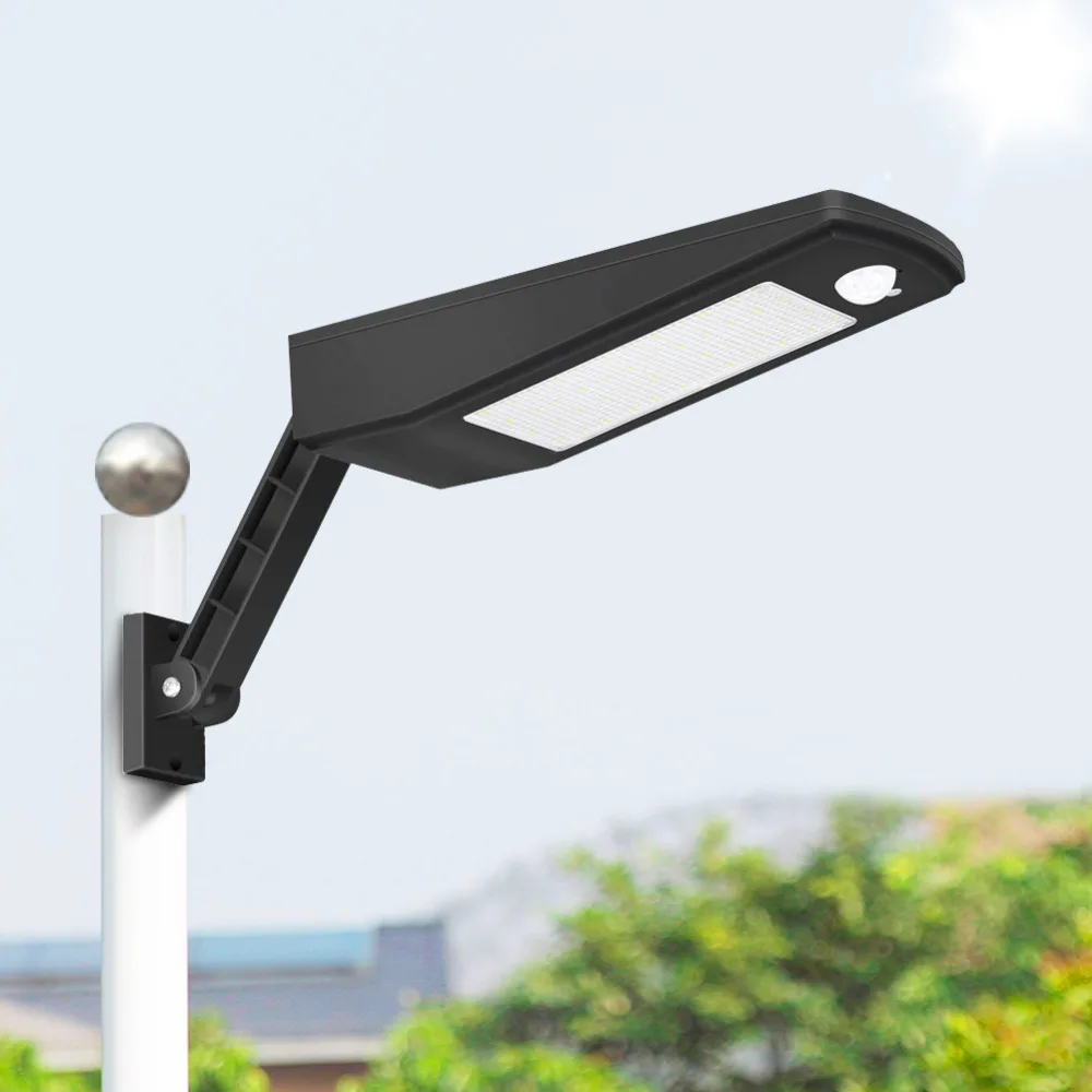 

LED Solar Street Light Outdoor Waterproof Solar Wall Lamp Night Lighting Rechargeable Garden Couryard Porch Light