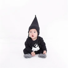 Baby bebes boys girls clothes set romper hat boy girl clothing infant Autumn Spring children suits