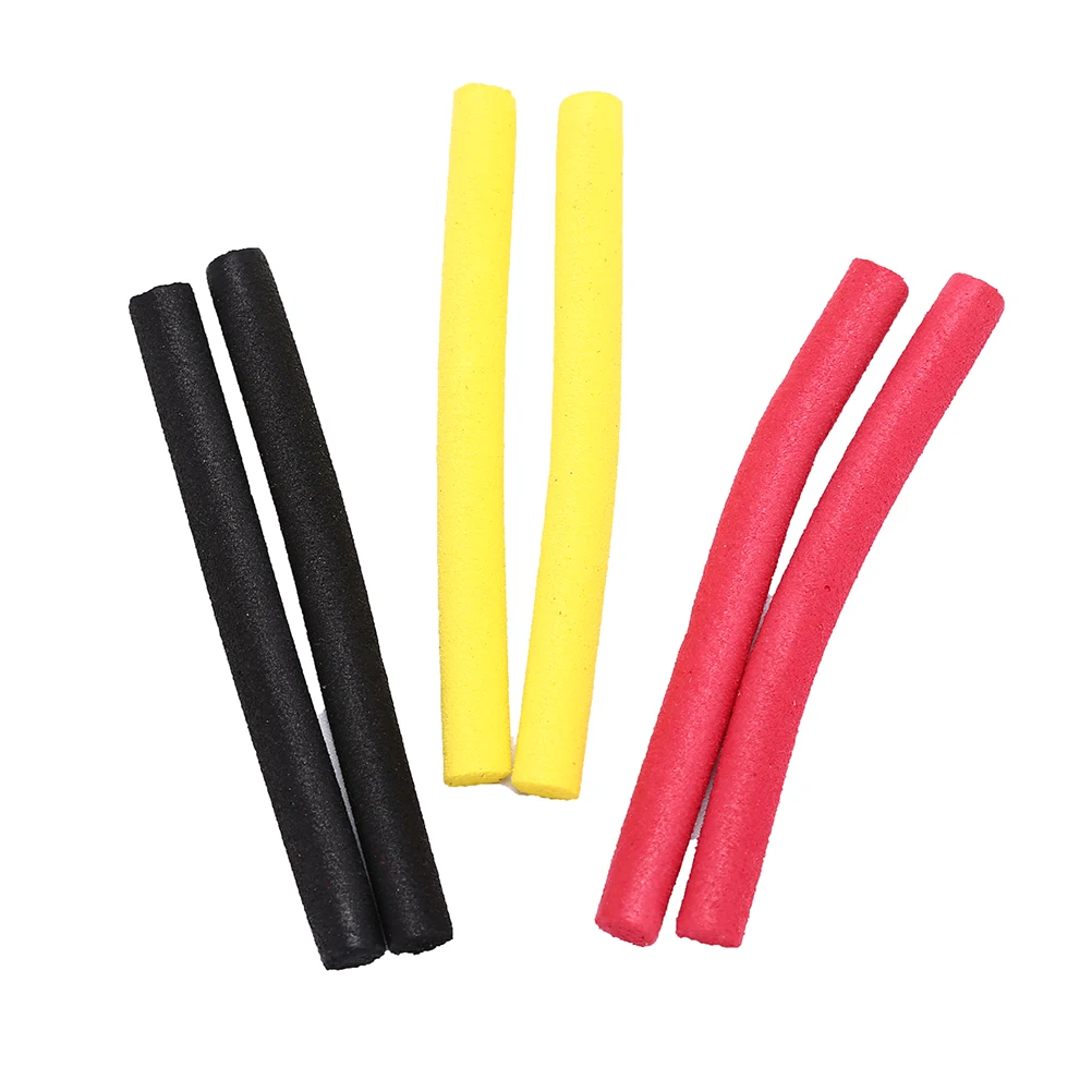 

DIY 12PCS/Pack High Density Cylinder Foam with Center Hole for Fishing Float Making Fly Tying Rig Making
