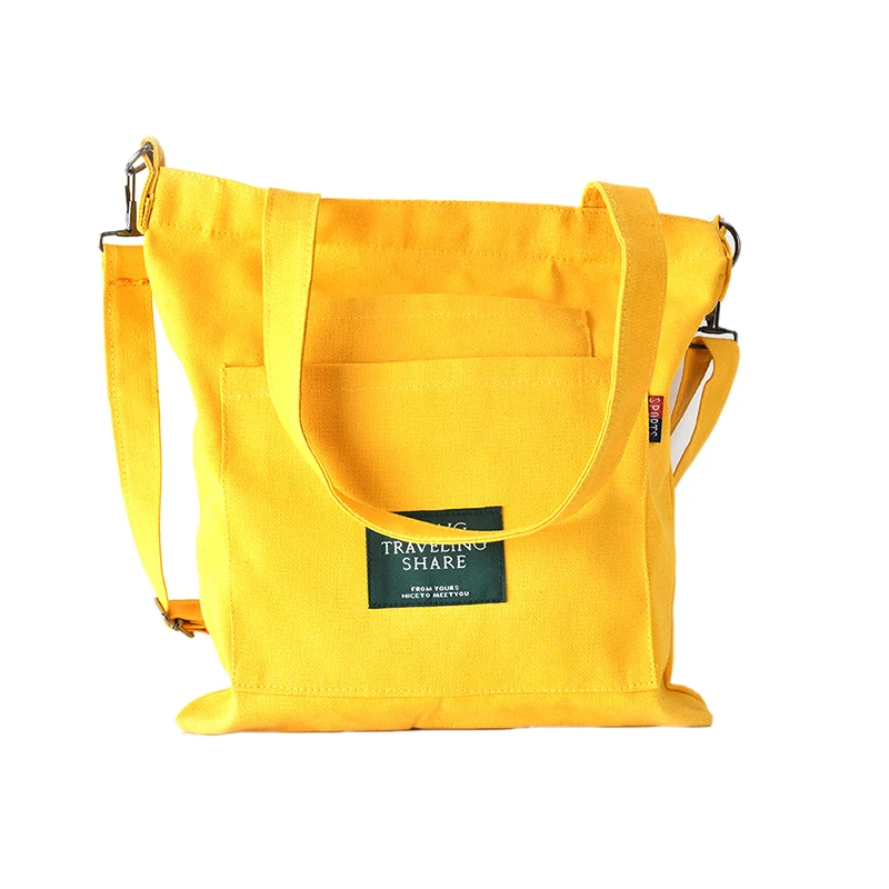 2018 Fashion Candy Color Zipper Handbags Ladies Large Shoulder Bag Totes Casual Bolsa Bags Women Beach Canvas Bag
