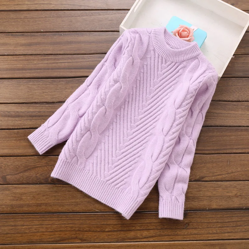 

2018 new autumn and winter girls sweaters children clothing 6-14years girls clothing
