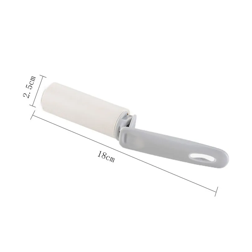 Hair Remover Manual Lint Sticking Roller Portable Fast Fit Sticky Roller Lint Fluff Pet Hair Remover Mini Travel Roller (5)