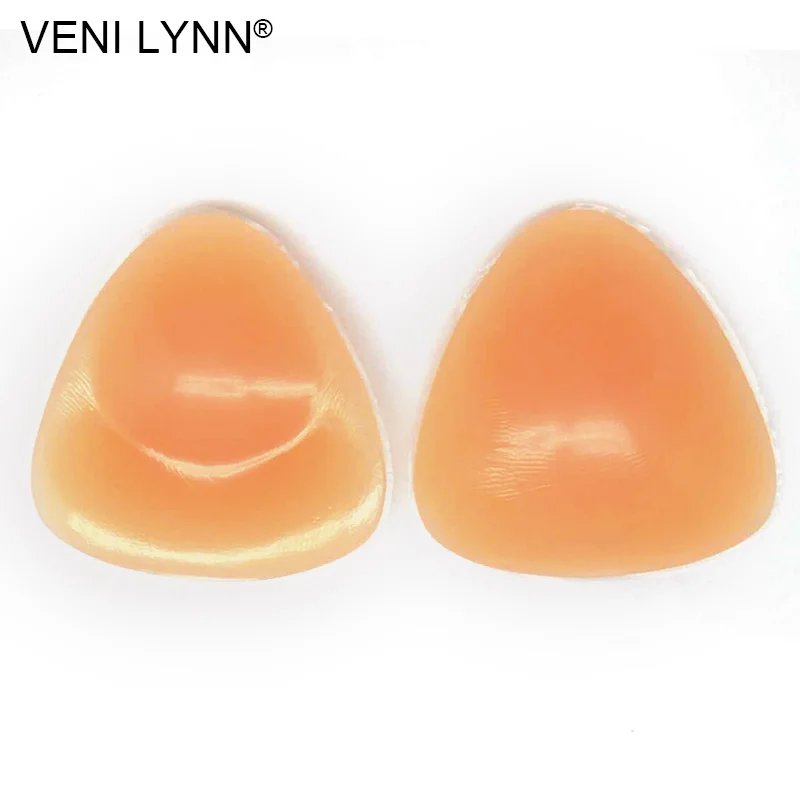 VENI LYNN 180 г/пара треугольные силиконовые гелевые подушечки для груди женские