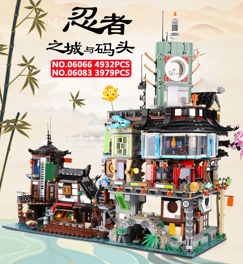 2018 The NINJA City Base Masters of Spinjitzu 4932pcs Building Bricks Toys Compatible Legolings 70620 2018 The NINJA City Base Masters of Spinjitzu 4932pcs Building Bricks Toys Compatible Legolings 70620