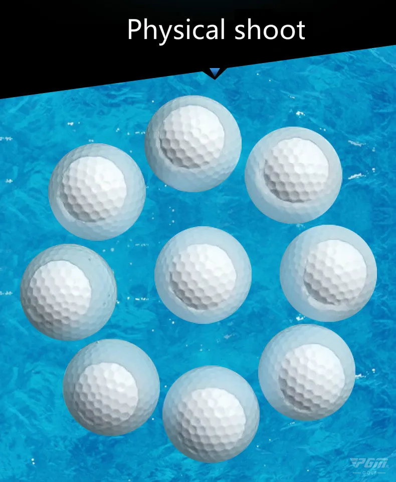 Мячи для гольфа PGM, от производителя, большой поплавок для воды, новые мячи для гольфа, 5 шт./партия