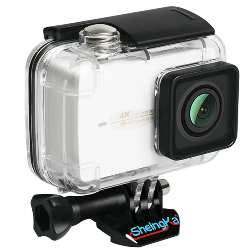 

ShelngKa Diving Protective Housing Waterproof Case 40m for Xiaoyi 4K Xiaomi II / Yi Lite Action Camera with Bracket