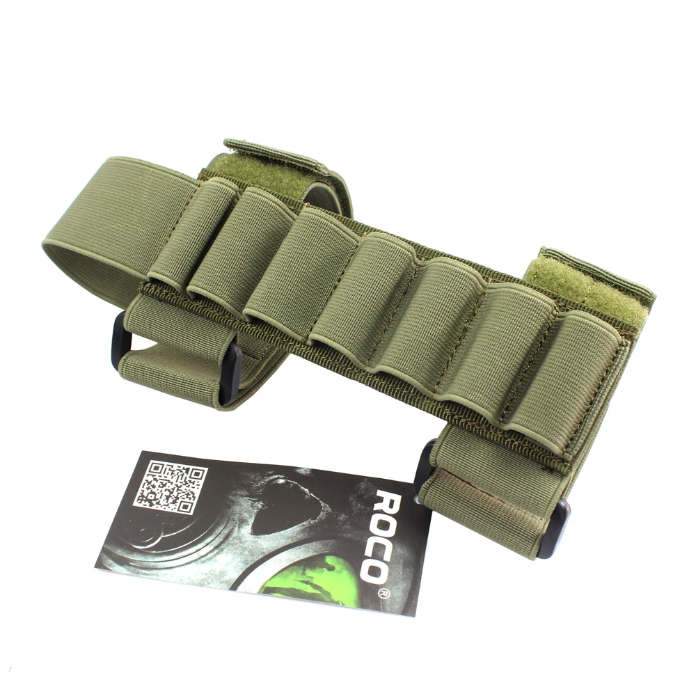 Тактический держатель ROCOTACTICAL Buttstock для патронов картридж с 7 круглыми