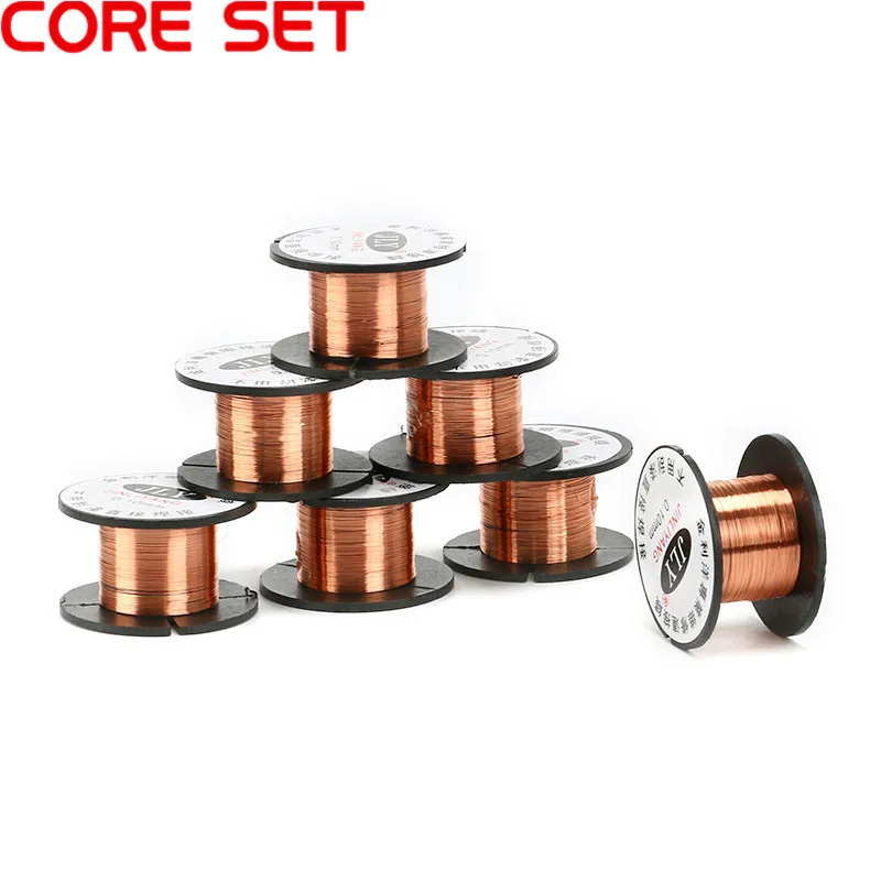 

5pcs/set 0.1mm 11m Enameled Wire Soldering Wire Kit Magnet Wire Tool Copper Wire Accessories