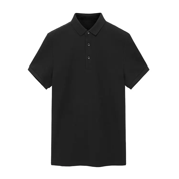 Polo Itlay Mens Clothing Polo shirt Shirt Men Cotton Blend Short Sleeve Casual Breathable Summer Breathable Solid Men Polo Shirt