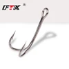 10-20pcs DIY Frog Lure Double Hook Fishing High Carbon Steel Fly Tying Worm Silicone Bait Double Fishing Hook 2 4 6 1/0 2/0 3/0# ► Photo 1/6