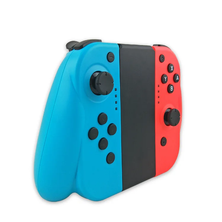 Беспроводной Pro Handgrip Bluetooth джойстики Joy-Con(L/R) игровые контроллеры геймпад для Nintendo Switch NS консоли синий и красный