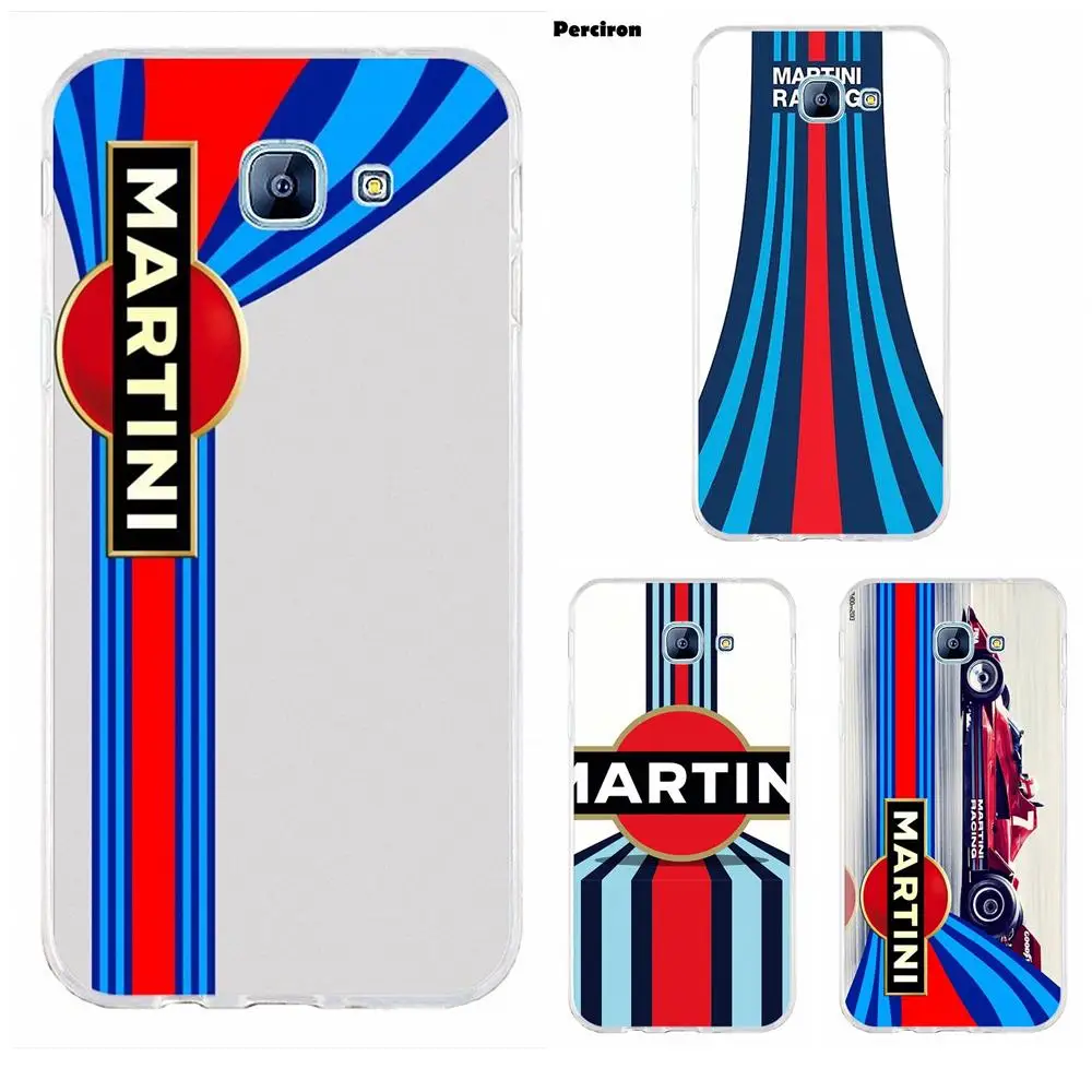 

Perciron Soft TPU Cases Skin For Samsung Galaxy A3 A5 A7 J1 J2 J3 J5 J7 2015 2016 2017 Stylish Martini Racing
