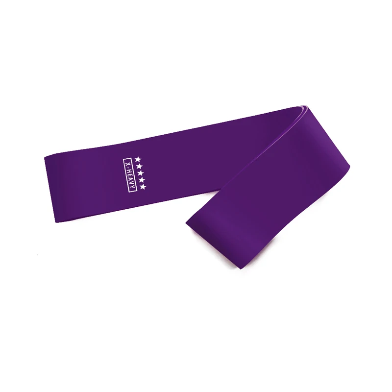 5 цветов Фиолетовый Омбре сопротивление фитнес тренировочные полосы Кроссфит резинки Пилатес петли латексные Йога упражнения полосы
