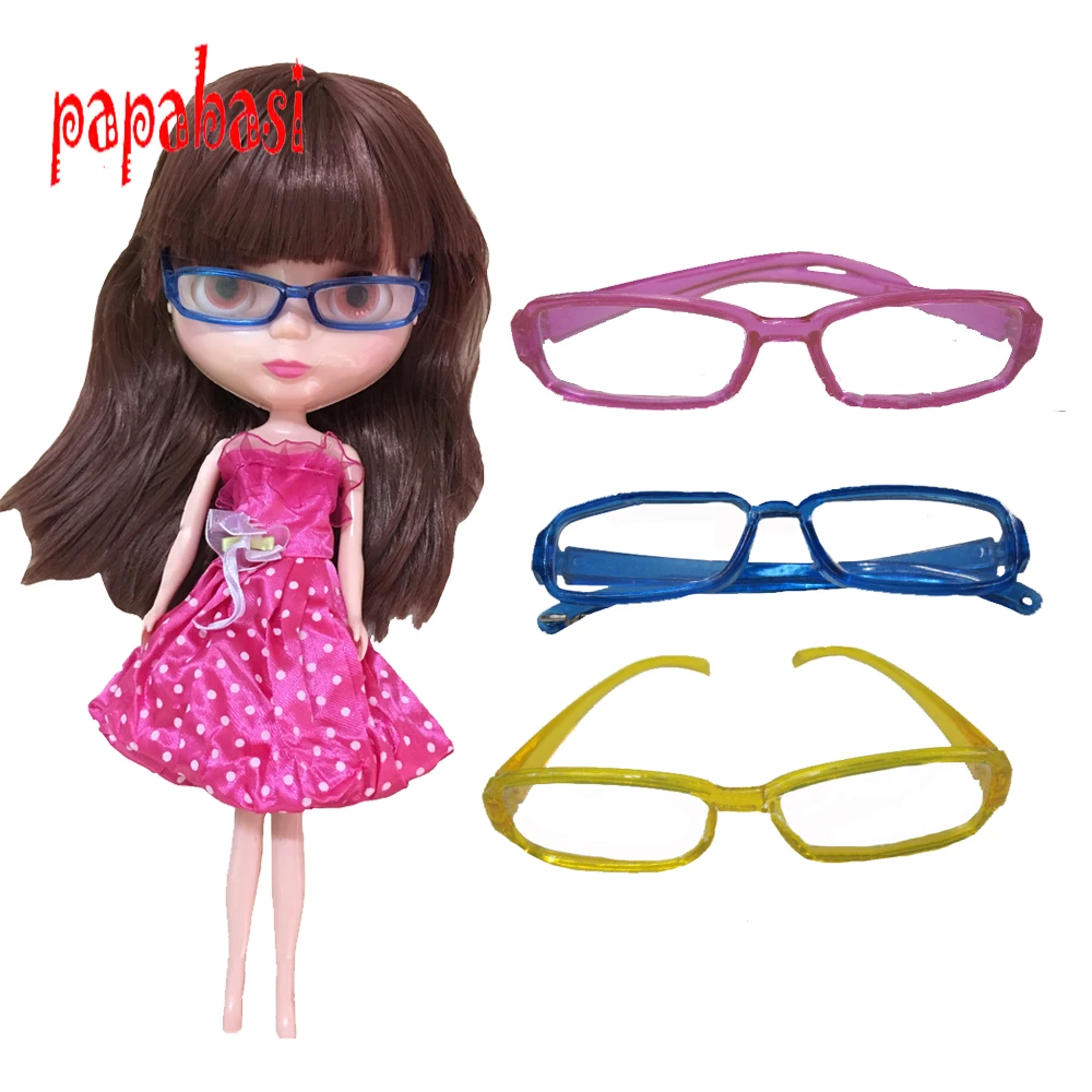 Fashion 1pcs Doll accessories DIY Glasses for 1 / 6 BJD Blyth Doll