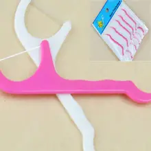 25 шт. зубные нити Одноразовые рот чистый пластик зубы выбирает уход за полостью рта палку