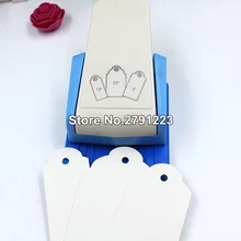 Пробивной тег верхний пробойник прямой 1,5, 2 или 2,5 дюймов Подарочный тег бумажные Пробойники для скрапбукинга ремесло perfurador diy перфоратор