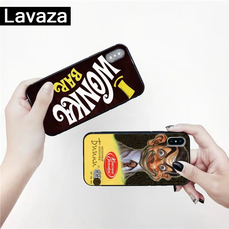 Lavaza alenka bar wonka chocolate Hot Silicone Case for iPhone 5 5S 6 6S 7 8 11 Pro Plus X XR XS Max