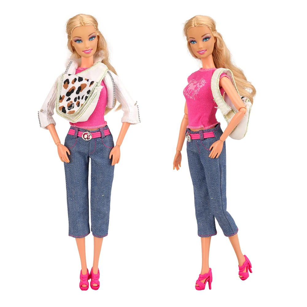 

Fashion Handmand Accessoreis Our Generation Doll Clothes Coat Pant T-shirt Belt Dolls Shoes For Barbie Toys For Girl 6 Year Old