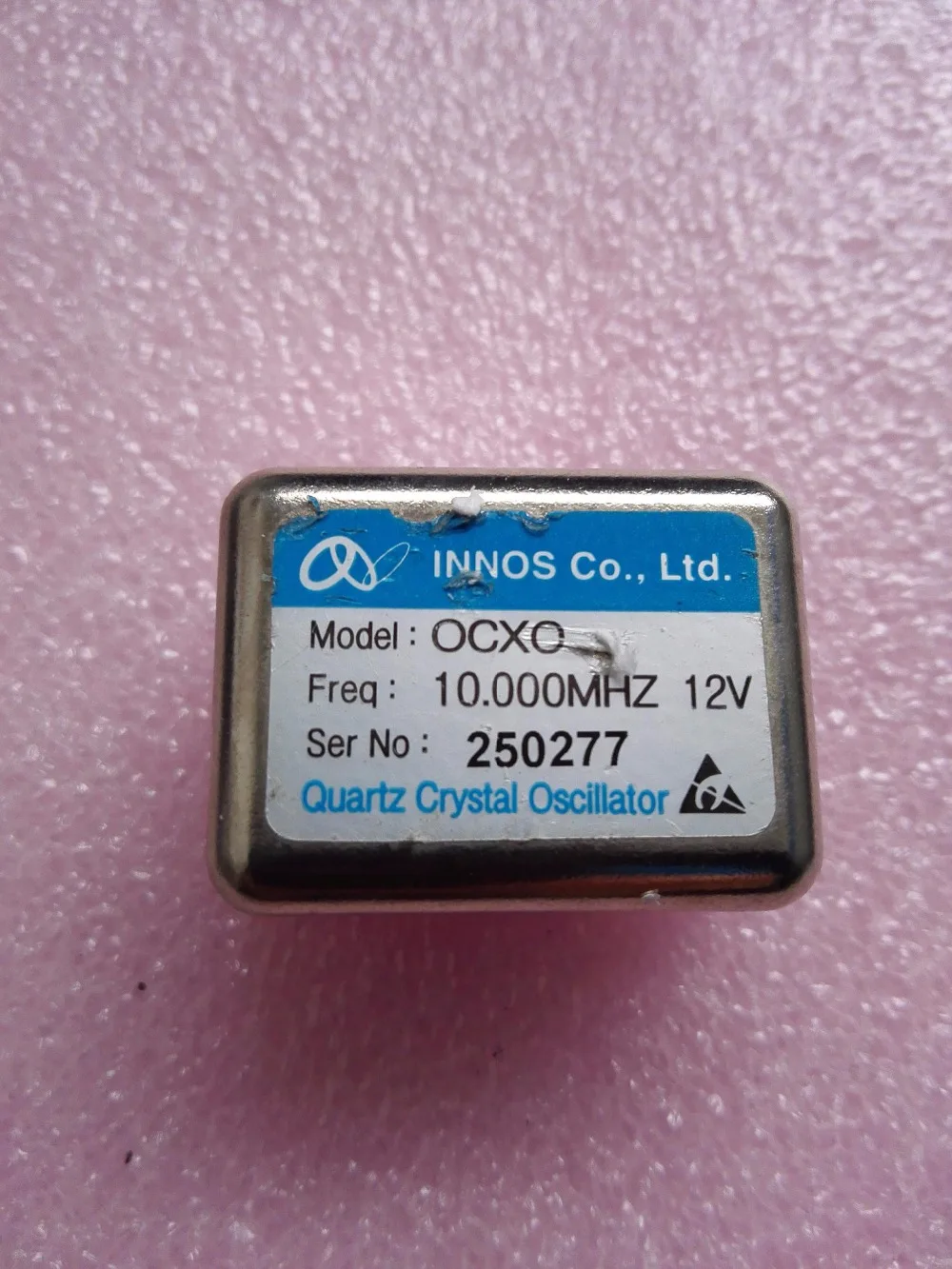 

old INNOS 10MHZ Constant Temperature Crystal Oscillator OCXO