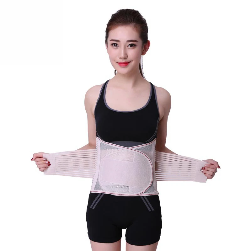 Four seasons body corset shape breathable lumbar traction To protect ...