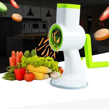 

Multifunctional Manual Hand-Cranked Cutting Shredder Device Roller Cutter Vegetables Shred Slicer Cutter Kitchen Essential Tool