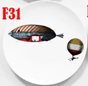Модный стиль итальянский дизайнер Fornasetti декоративные подвесные тарелки Лина Кавальери лицо модель блюда керамика красота Ремесло Декор - Цвет: F31