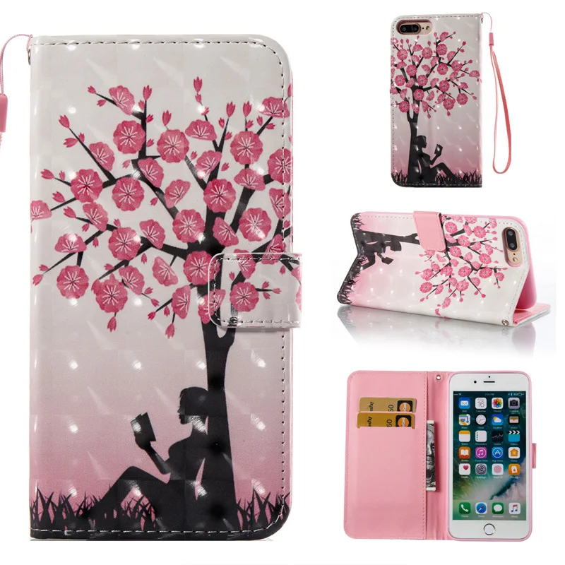 

Wallet Leather Flip Soft TPU Phone Silicone Cover Shell Coque for Apple iPhone 5 5S SE 6 6S 7 8 Plus X for iPod Touch 5 6 Case
