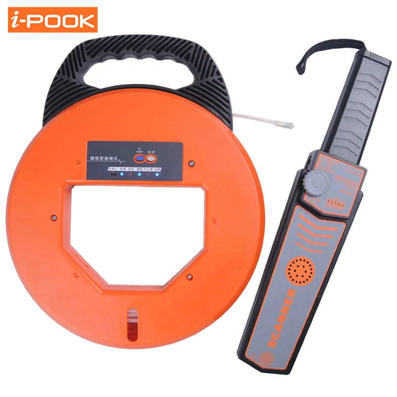 

Integration PVC Pipeline Blocking Clogging Scanner Wall Pipe Blockage Detector Scanner Diagnostic Tool Metal Plumbers Instrument