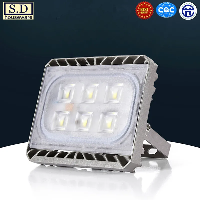 

Sdhouseware GTG21 LED flood light 100W outdoor lamp Highway lighting 50W factory lamp Engineering building Tunnel lighting