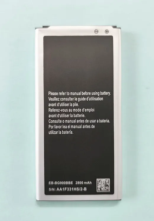 

High quality S5 EB-BG900BBE Battery for Galaxy S5 G900 G900S G900I G900F G900H 2800mAh Replacement Battery