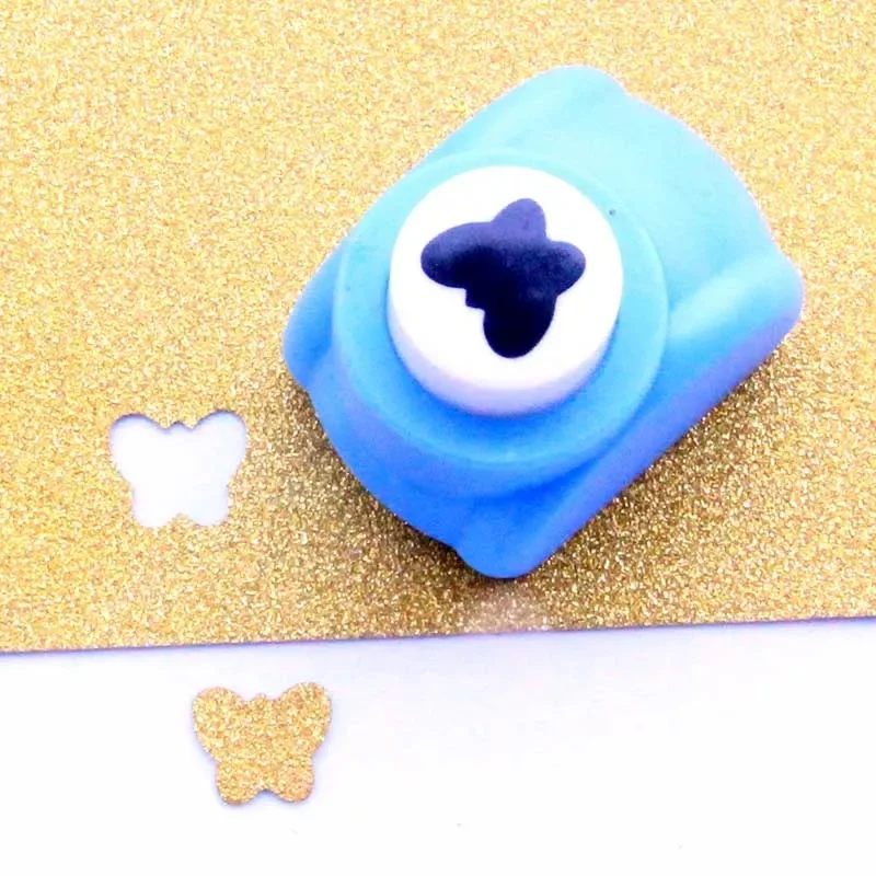 free shipping 5/8" paper butterfly cutter 15mm shapes craft punch diy